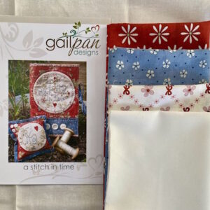 A Stitch in Time pattern by Gail Pan and Fabric to make the project