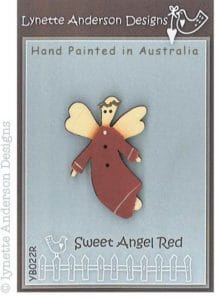 Lynette Anderson Angel Button
