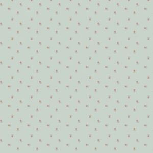 Anni Downs Appleby Farm Little Flower Duck Egg Blue Cotton Fabric