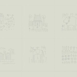Anni Downs Appleby Farm Stitchery Panel from Devonstone fabric