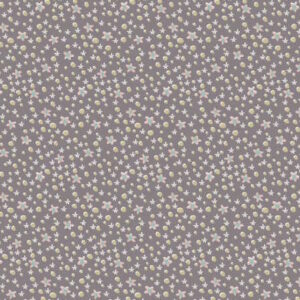 Anni Downs Slow and Steady Daisy Scatter Mauve by Devonstone fabrics
