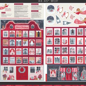 Art Gallery Adventale Christmas Advent Calendar panel
