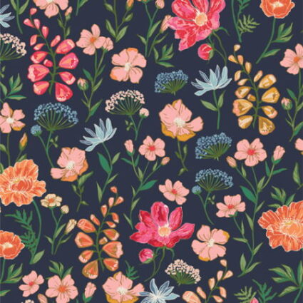 Art Gallery Fabrics From The Fields Majestic Flowers by Maureen Cracknell