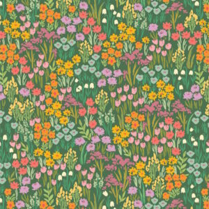 art Gallery Fabrics The Cur8tor Gardenista Lush Reverie Green