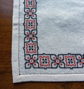 Avlea Folk Embroidery luiza Cross Stitch Kit by Krista west