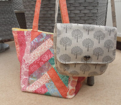 Bag making course with Helen Coverley at Poppy Patch