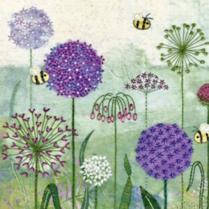 Beaks and Bobbins Allium Hand Embroidery Kit