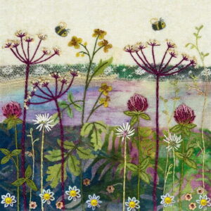 Beaks and Bobbins Clover Meadow Embroidery Kit by Amy Butcher