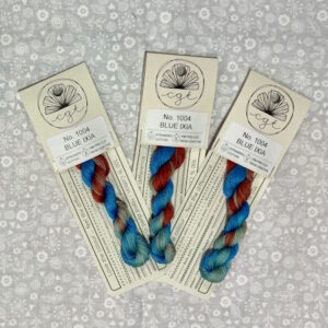 Blue Ixia 1004 Cottage Garden Stranded Thread