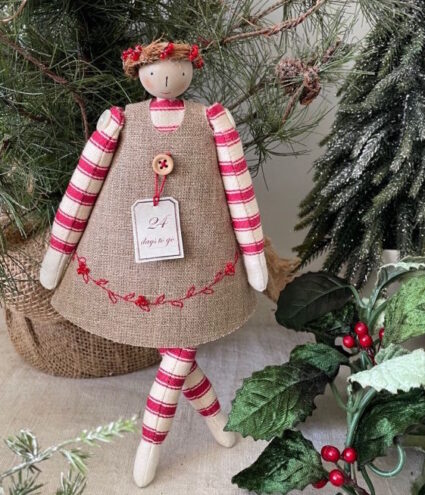 Christmas Advent Fairy Class with Rosie's Armoire at Poppy Patch