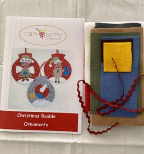 Christmas Bauble Ornaments kit by Fig n Berry