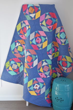 Clares Place Kaleidoscope Quilt Pattern and templates