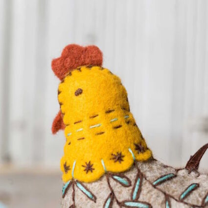 Corinne Lapierre French Hen Felt Kit