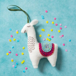 Corinne Lapierre Llama Mini Felt Kit