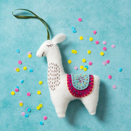 Corinne Lapierre Llama Mini Felt Kit