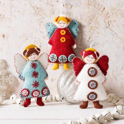 Corinne Lapierre Scandinavian Angels Decoration Kit