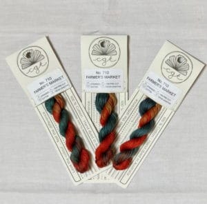 Cottage Garden Variegated Stranded Embroidery thread Farmers Market