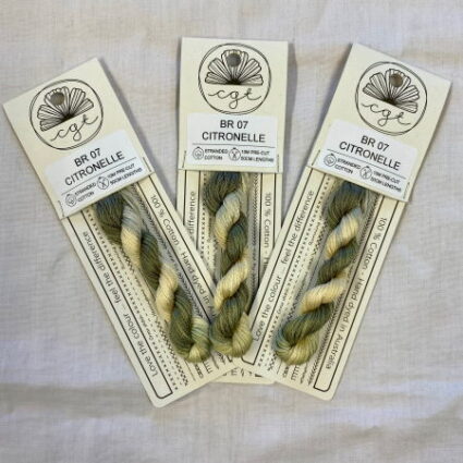 Cottage Garden Threads Citronelle 6 Stranded Variegated Embroidery Thread