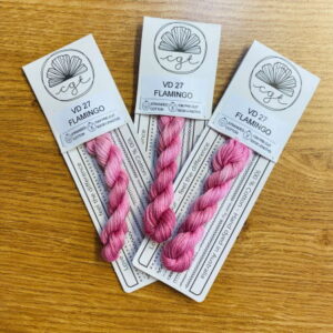 Cottage Garden Threads Flamingo 6 Stranded Variegated Embroidery Floss