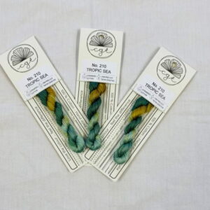 Cottage Garden Threads 6 Stranded Variegated Embroidery Thread Tropic Sea