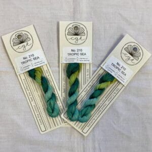 Cottage Garden Threads 6 Stranded Variegated Embroidery Floss Tropic Sea