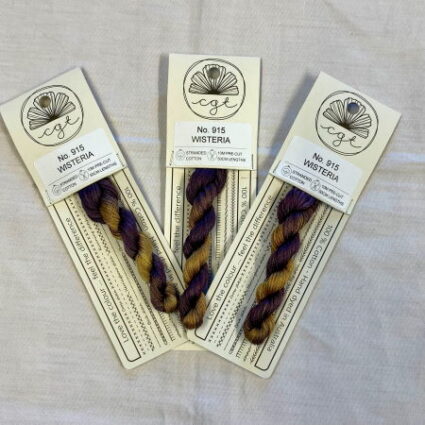 Cottage Garden threads Wisteria 6 Stranded Variegated Embroidery Floss Wisteria