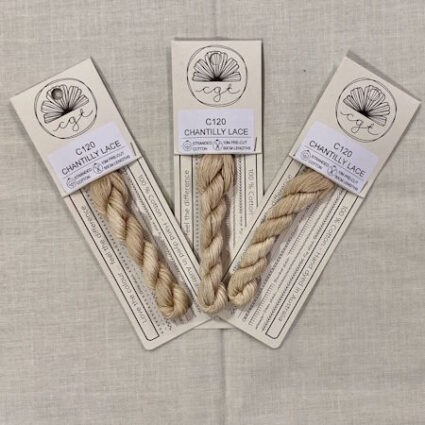 cottage Garden Threads 6 Stranded Variegated Embroidery floss Chantilly Lace