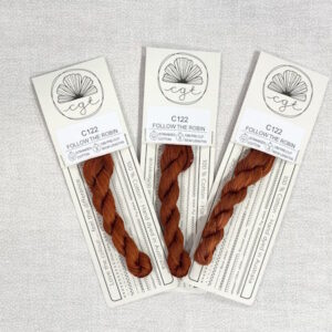 Cottage Garden Threads 6 Stranded Variegated Embroidery Floss Follow the robin