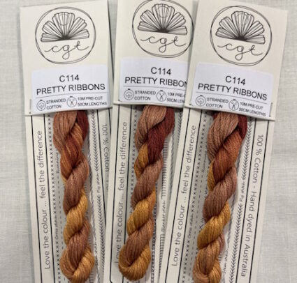 Cottage Garden 6 Stranded Variegated Embroidery floss Pretty Ribbons