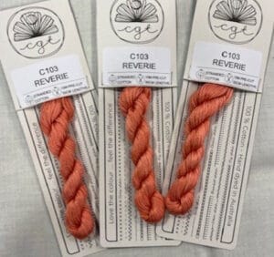 Cottage garden threads 6 stranded variegated embroidery floss Reverie