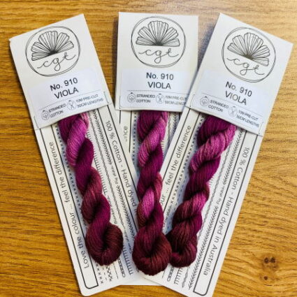 Cottage Garden Threads 6 stranded Variegated Embroidery floss Viola