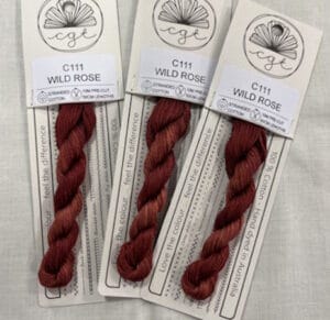 Cottage GardenThreads Wild Rose 6 Stranded Variegated Embroidery Floss Wild Rose