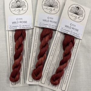 Cottage GardenThreads Wild Rose 6 Stranded Variegated Embroidery Floss Wild Rose