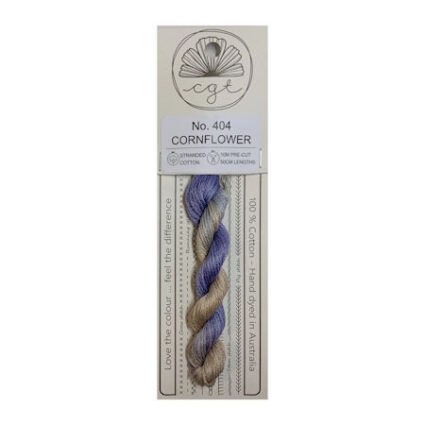 Cottage Garden Threads Embroidery Variegated Cornflower