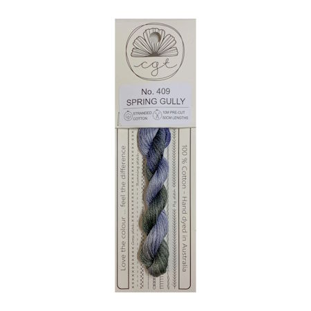 Cottage Garden threads 6 stranded Variegated Embroidery Floss Spring Gully