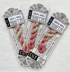 Cottage Garden Embroidery Threads China Doll