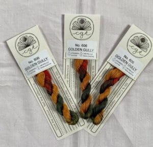 Cottage Garden Threads Golden Gully Variegated Stranded Embroidery Floss