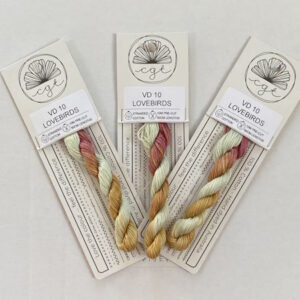 Cottage Garden Threads 6 Stranded Variegated Embroidery Thread Lovebirds