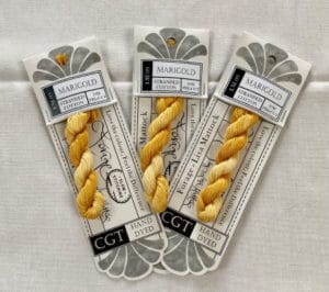 Cottage Garden Threads Marigold LM09 Variegated Stranded Embroidery Thread
