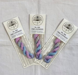 Cottage Garden Threads Pink Lavender Varigated Stranded Embroidery Floss