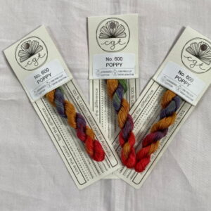 Cottage Garden Threads Variegated Embroidery Floss Poppy