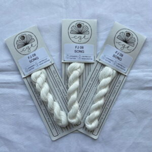 Cottage Garden Threads 6 stranded white embroidery floss song