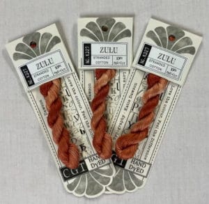 Cottage Garden Threads Zulu Variegated Stranded Embroidery Thread