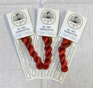 Cottage Garden Thread Terracotta Variegated stranded Embroidery Floss