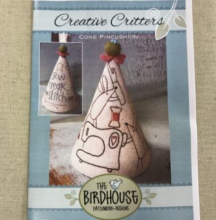Creative Critters Cone Pincushion Pattern by Natalie Bird The Birdhouse