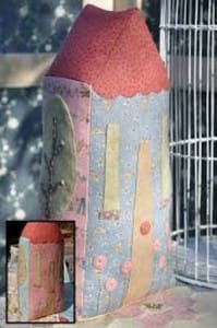 Hatched and Patched Welcome Home Doorstop Pattern by Anni Downs