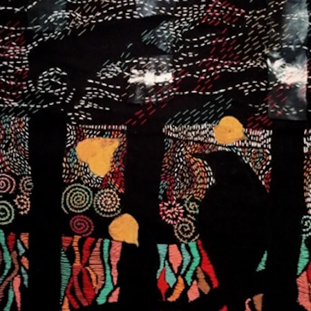 Drawing with Stitch Class with Jane Caven Art at Poppy Patch