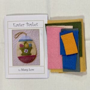 Marg Low Easter Basket pattern and felt