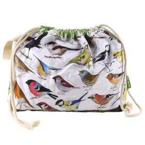 Emma Ball British Birds Drawstring bag
