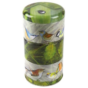 Emma Ball British Birds 3 stacking tins